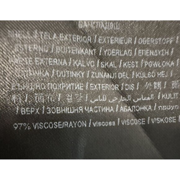 Guess Los Angeles Mens Floral Button Shirt XXL Black With Purple Green Flowers - Picture 6 of 6